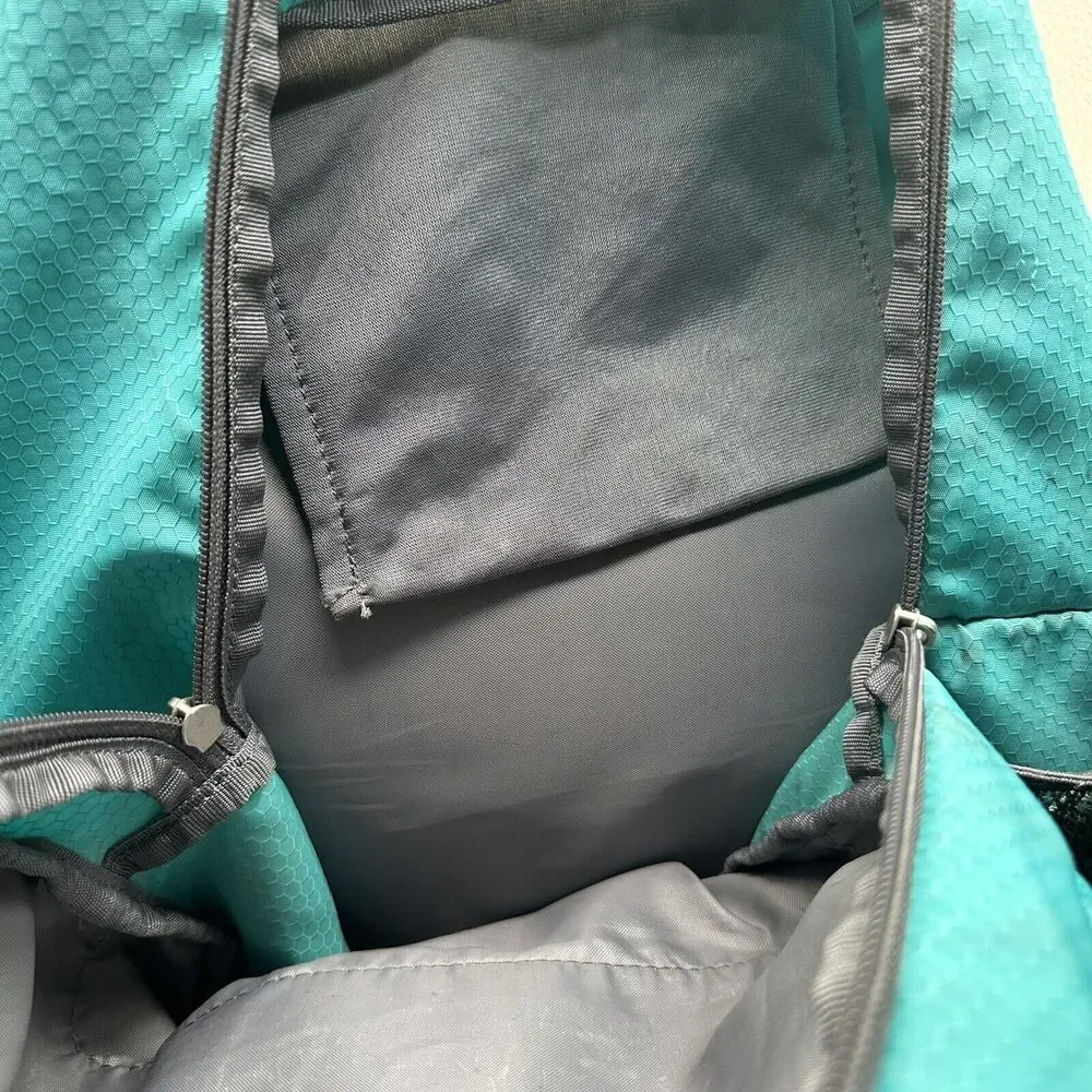 Adidas Stratton Backpack Laptop Bag Bottle Pocket Aqua Teal / Multicolor School